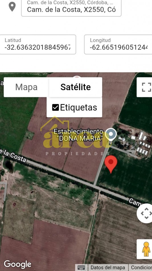 Campo 2;9956 Has. (29.956m2) En Bell Ville-Cordoba